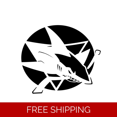 NHL Hockey San Jose Sharks Die Cut Vinyl Decal sticker NHL Hockey San Jose Sharks Die Cut Vinyl Decal sticker